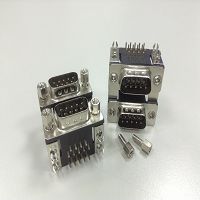 380 series D-sub Dual Port P.C. Connector