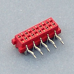 660B series Female On Board Side Entry Type  1.27 Pitch (Micro - Match connector)